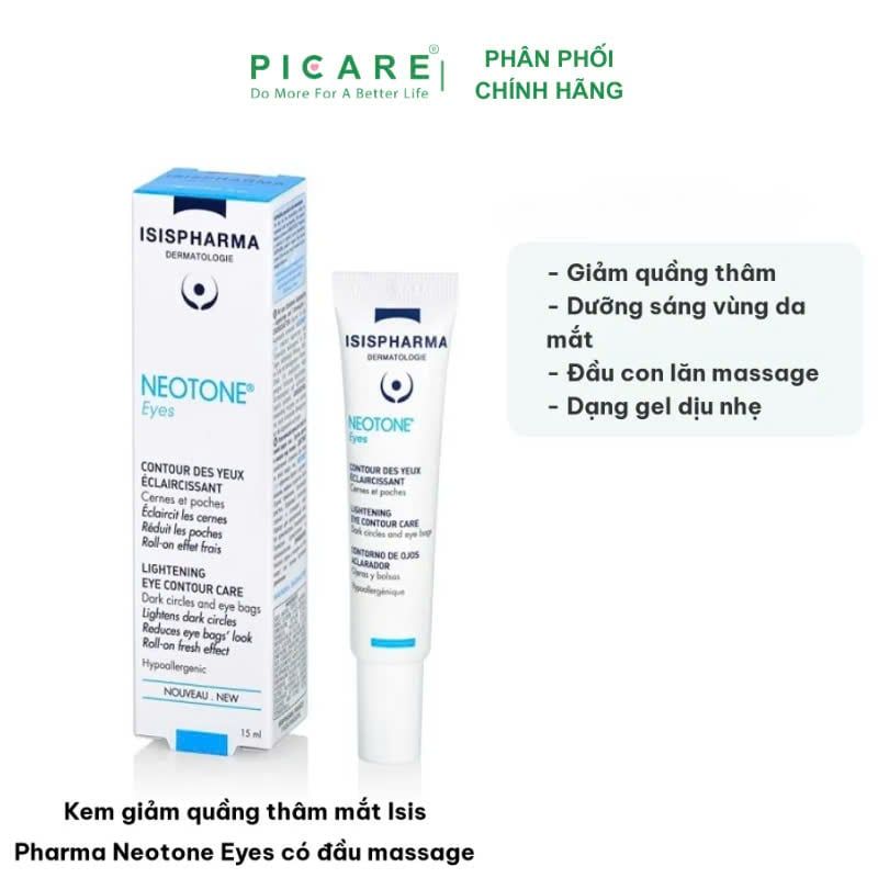 Kem Chống Thâm Quầng Mắt Isis Pharma Neotone Eyes 15ml