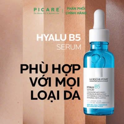 Tinh Chất Phục Hồi, Tái Tạo Và Giúp Da Săn Chắc La Roche-Posay Hyalu B5 Serum 30ml
