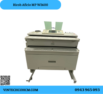 MÁY PHOTOCOPY A0 RICOH AFICIO MP W3600