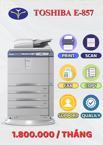 CHO THUÊ MÁY PHOTOCOPY TOSHIBA E-STUDIO 857