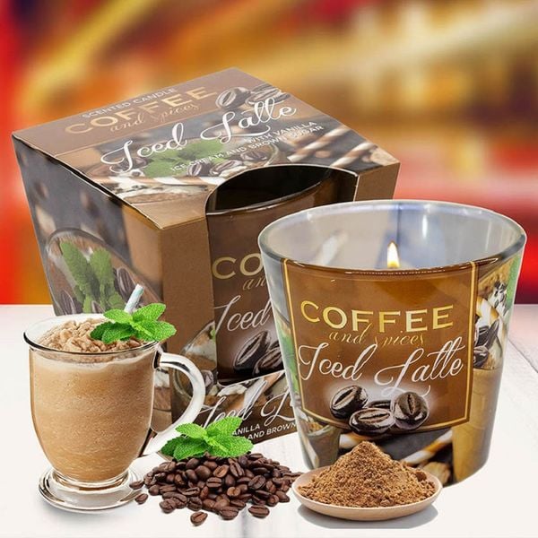 Chi tiet ly nen thom bartek candles bat5178 iced latte coffee 115g huong vanilla ca phe latte 1 vivians