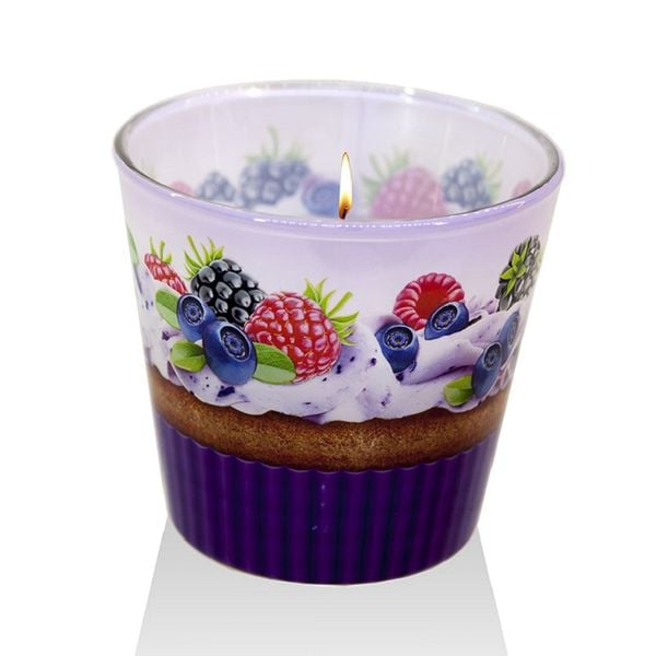 Chi tiet ly nen thom bartek candles bat5568 fruit muffins 115g huong hoa qua 6 vivians