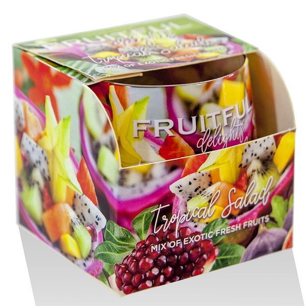 Ly nến thơm Bartek Candles BAT6526 Fruitful 100g (Hương hoa quả)