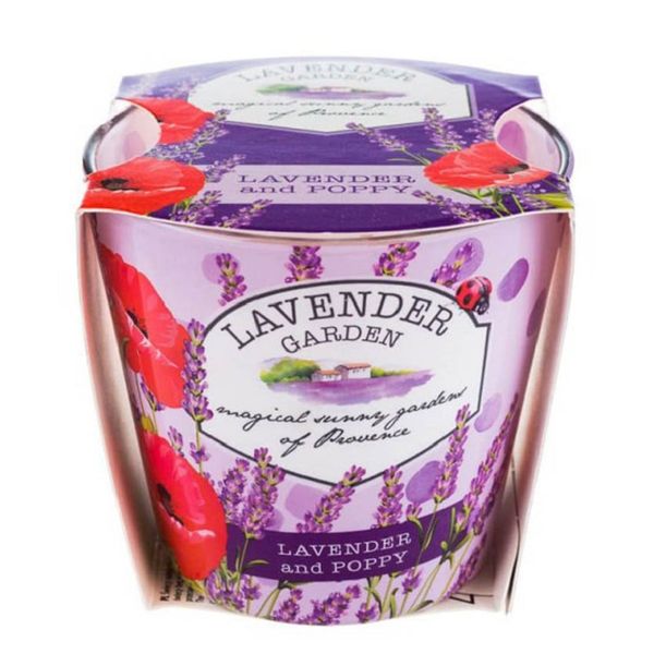 Chi tiet ly nen thom bartek candles bat9093 lavender garden 115g vuon hoa oai huong 3 vivians