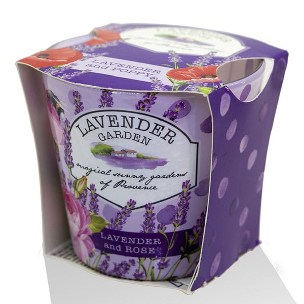 Chi tiet ly nen thom bartek candles bat9093 lavender garden 115g vuon hoa oai huong 4 vivians