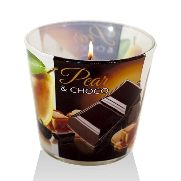 Chi tiet ly nen thom bartek candles bat5194 choco pear mint 115g huong socola bac ha 12 vivians