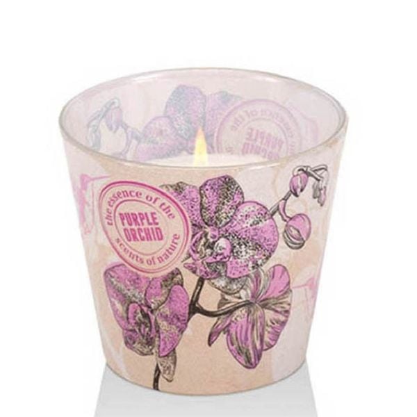 Ly nến thơm Bartek Candles BAT1416 White Orchid 115g (Hương hoa địa lan)