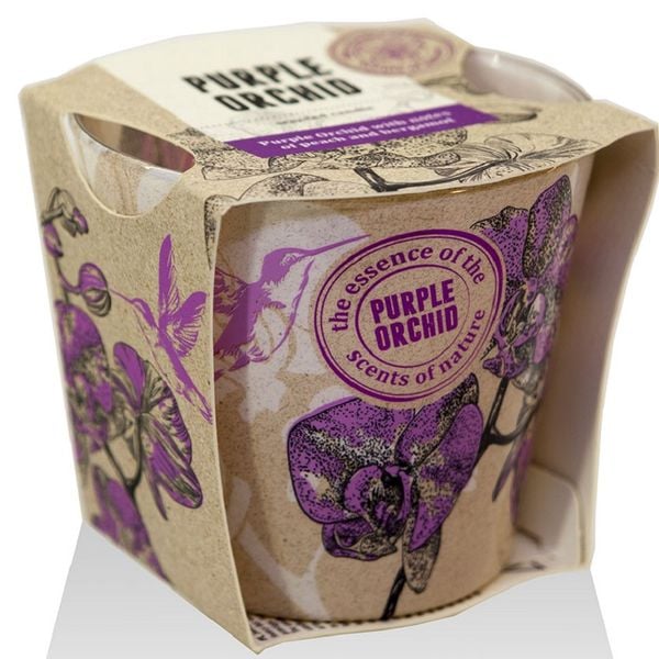 Chi tiet ly nen thom bartek candles bat1416 white orchid 115g huong hoa dia lan 5 vivians