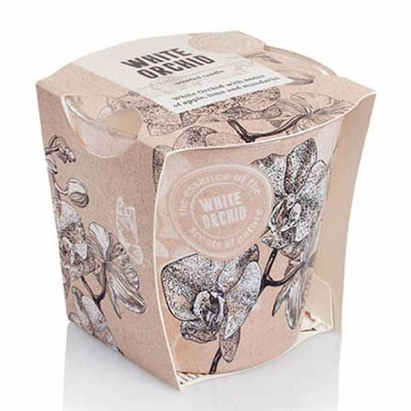 Chi tiet ly nen thom bartek candles bat1416 white orchid 115g huong hoa dia lan 8 vivians