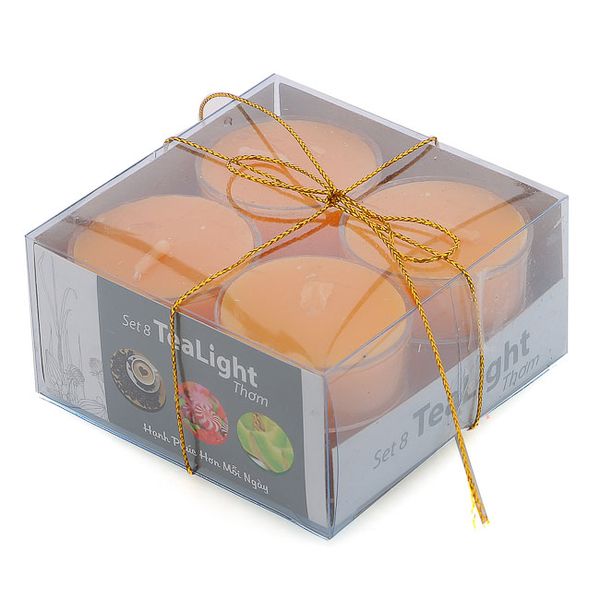 Hộp 8 nến tealight thơm đế nhựa Eden Candle FTRAMART EDC0337