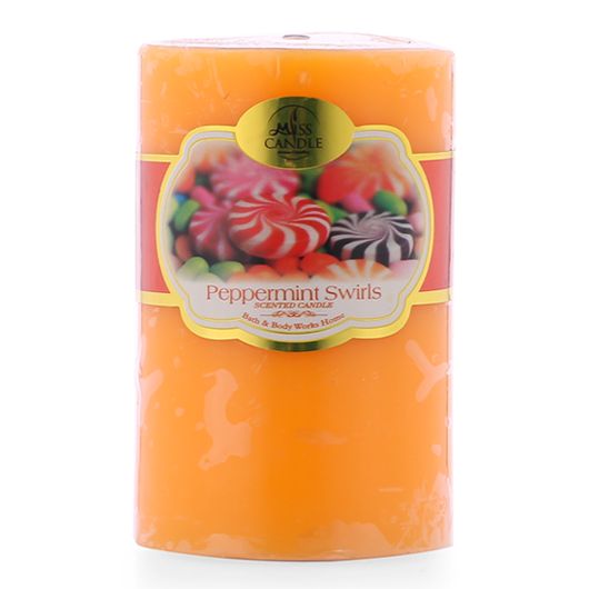 Nến thơm trụ tròn D5H8 Miss Candle FTRAMART NQM0819 (5 x 8 cm)