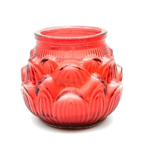 Hũ nến thơm hình hoa sen Lucky Prayer EDC0702 cháy 80 giờ
