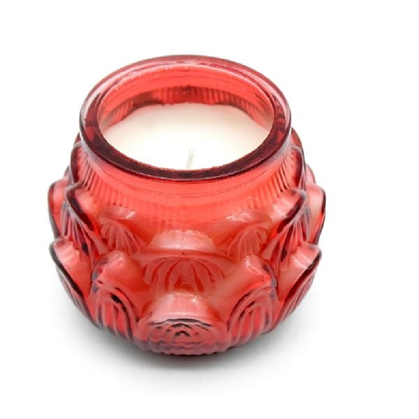 Hũ nến thơm hình hoa sen Lucky Prayer EDC0702 cháy 80 giờ