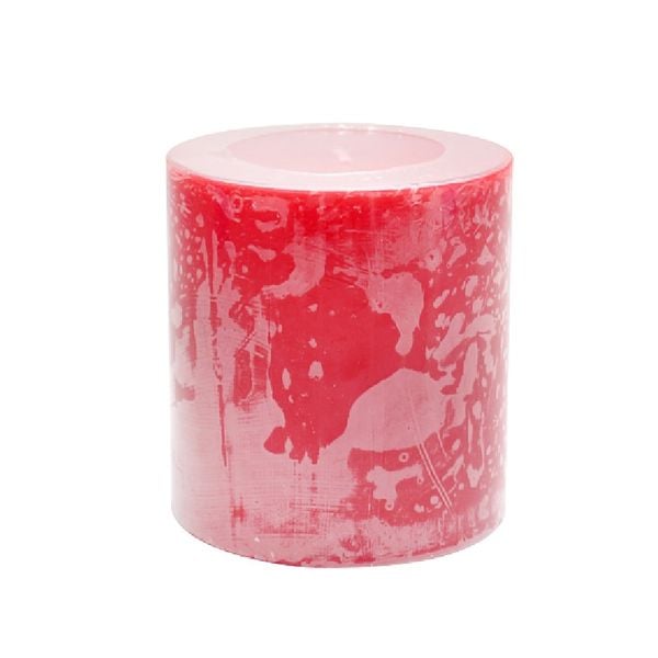 Nến trụ tròn không mùi D10H10 Eden Candle EDC0207 (10 x 10 cm)