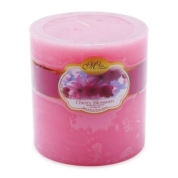 Nến thơm trụ tròn D10H10 Miss Candle FTRAMART MIC0239 (10 x 10 cm)