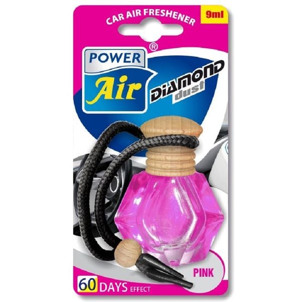 Tinh dầu khuếch tán treo ô tô Power Air POA6347 Pink 9ml (Hương hoa hồng)