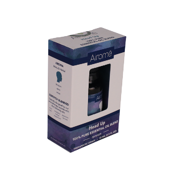 Lọ tinh dầu hỗn hợp 100% thiên nhiên Airomé 15ml AIR8466 Head Up (Xuất xứ Mỹ)