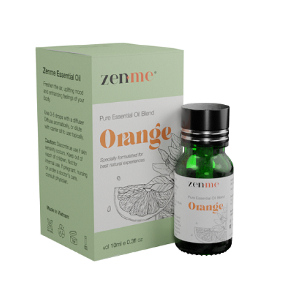 Lọ tinh dầu thiên nhiên Organic Zenme ZEN2015 10ml Orange (Cam)