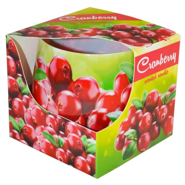 Ly nến thơm Admit ADM1934 Cranberry 100g (Hương việt quất hoang dã)