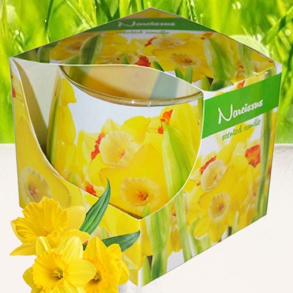 Ly nến thơm Admit ADM5457 Narcissus 100g (Hoa thủy tiên vàng)