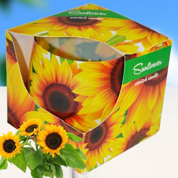 Ly nến thơm Admit ADM5464 Sunflower 100g (Hương hoa hướng dương)