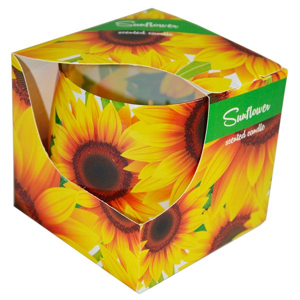 Ly nến thơm Admit ADM5464 Sunflower 100g (Hương hoa hướng dương)
