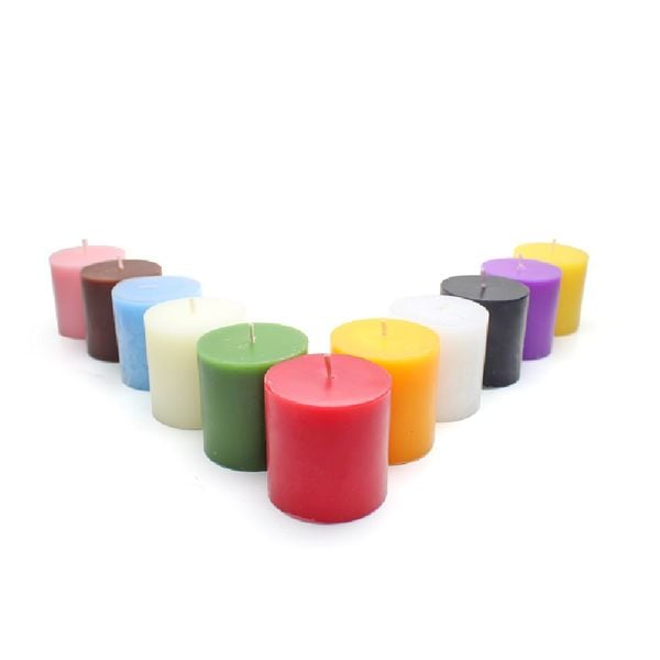 Nến trụ tròn không mùi D6H6 Eden Candle EDC0139 (6 x 6 cm)