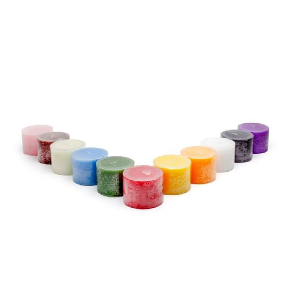 Nến trụ tròn không mùi D7H5 Eden Candle EDC0160 (7 x 5 cm)