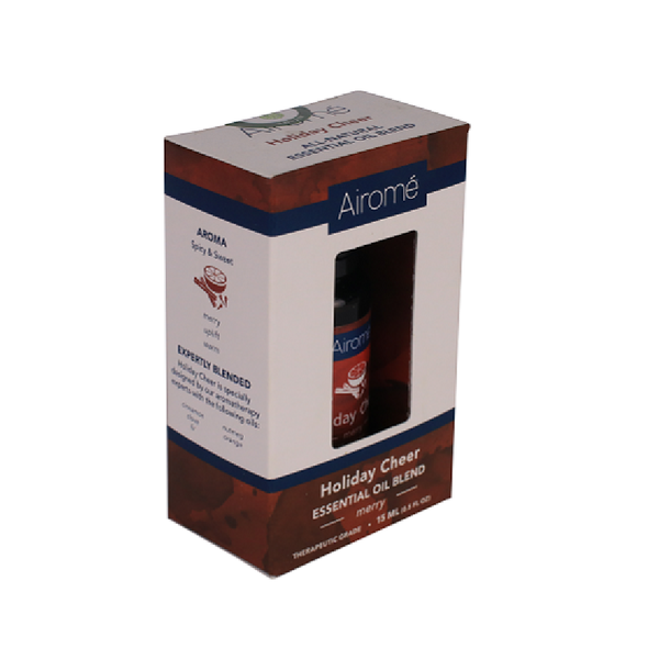 Lọ tinh dầu hỗn hợp 100% thiên nhiên Airomé 15ml AIR3362 Holiday Cheer (Xuất xứ Mỹ)