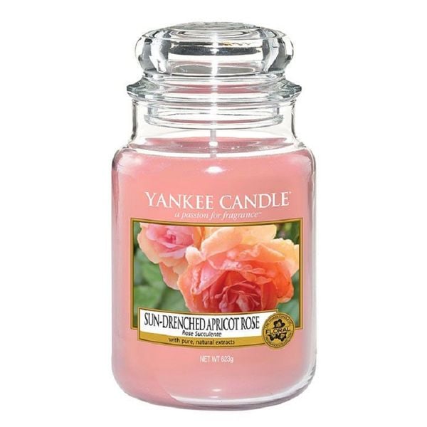 Hũ nến thơm Sun-Drenched Apricot Rose Yankee Candle