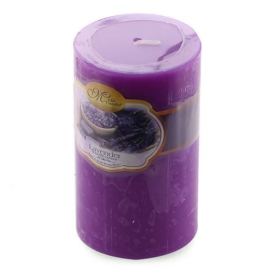 Nến thơm trụ tròn D6H10 Miss Candle FTRAMART MIC0833 (6 x 10 cm)