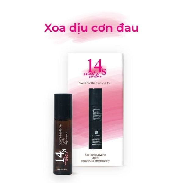 Tinh dầu lăn 2 trong 1 14S 14S2671 Sweet Soothe 10ml