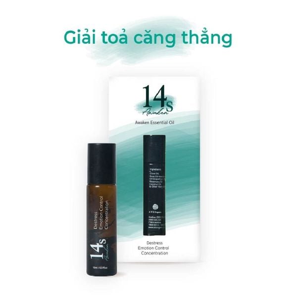 Tinh dầu lăn 2 trong 1 14S 14S5399 Awaken 10ml