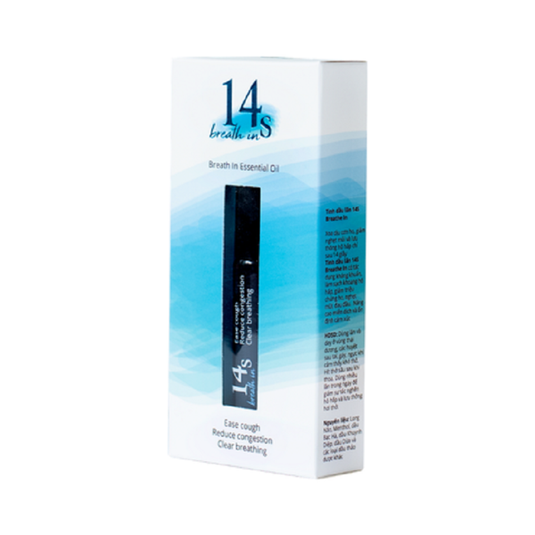Tinh dầu lăn 2 trong 1 14S 14S1292 Breath In 10ml