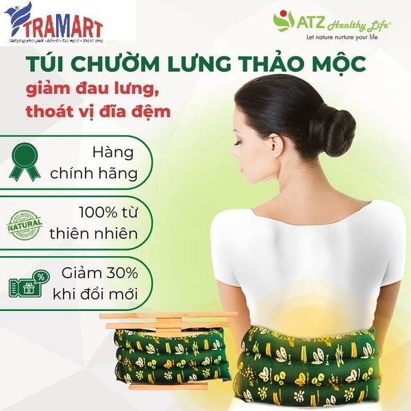 Túi chườm Lưng thảo dược đa năng ATZ Healthy Life ATZ1032