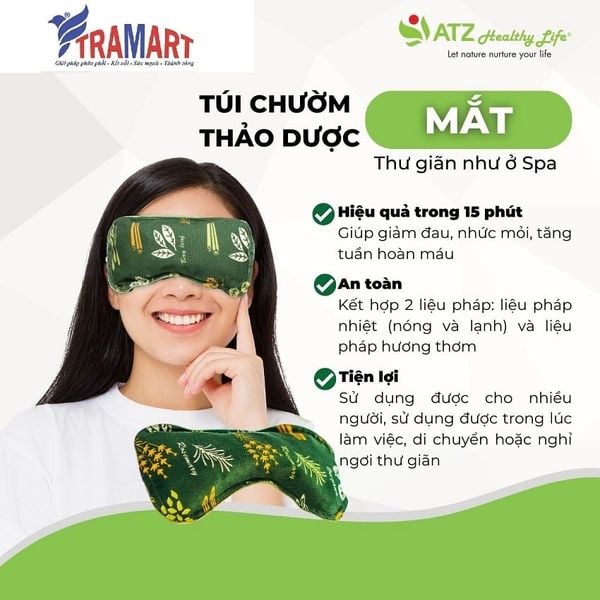Túi chườm Mắt thảo dược đa năng ATZ Healthy Life ATZ1155