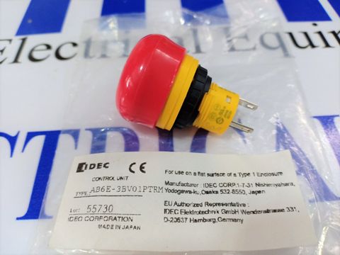 Nút nhấn khẩn cấp AB6E-3BV01PTRM IDEC