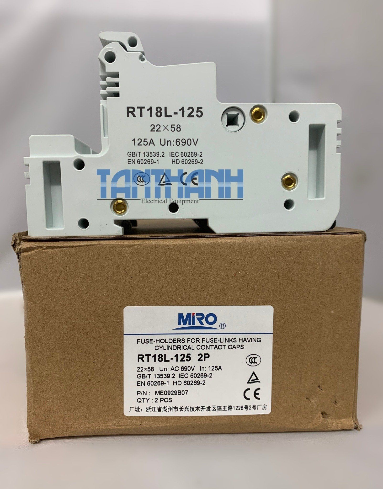 RT18L-125 Miro Fuse Holders