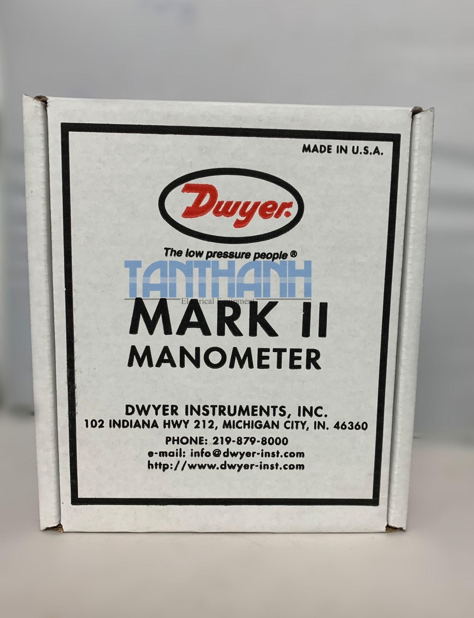 MARK II MM80 Inclined/Vertical Manometer Dwyer CÔNG TY TNHH THIẾT BỊ