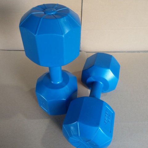 TẠ TAY NHỰA LOẠI THƯỜNG (1-12kg) (15.000₫/KG)