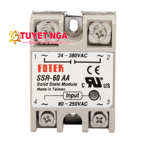 Relay Bán Dẫn Fotek SSR-60AA