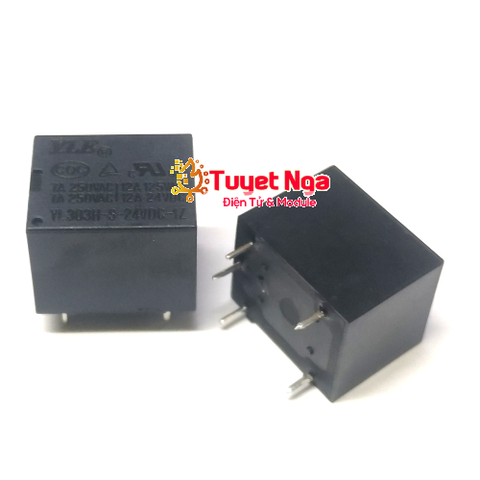 YL303H-S-24VDC-1Z Relay 24V 7A 5 Chân