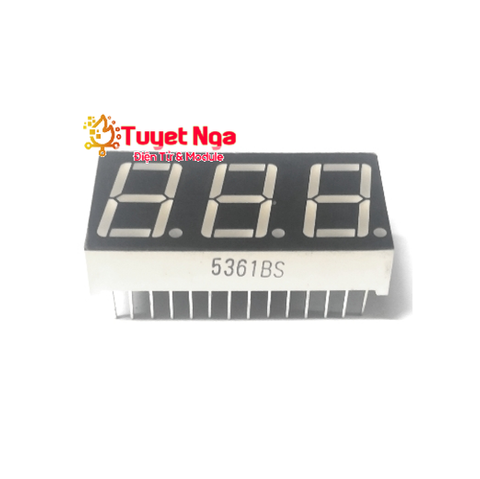 Led 7 Đoạn 0.56inch 3 Số Anode Chung