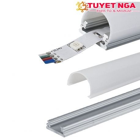 Bộ Thanh Nhôm Định Hình Cho Led Thanh