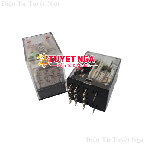 MY4N-GS DC12V Relay Trung Gian Omron 12V 5A 14 Chân