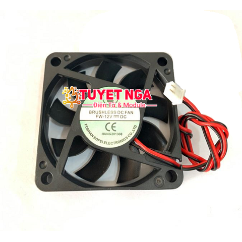 Quạt Tản Nhiệt 6x6x1.5cm 12V