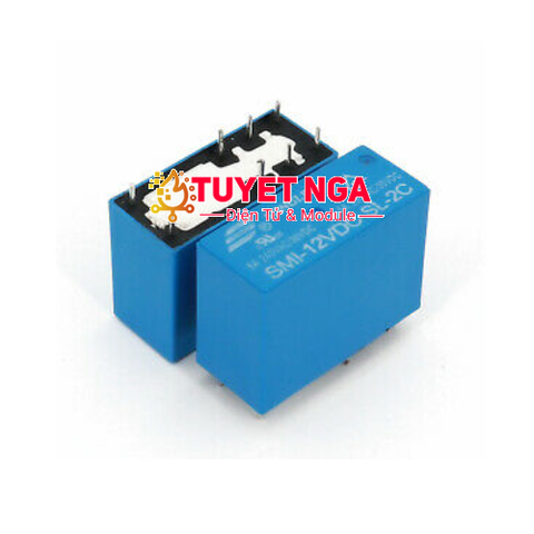 SMI-12VDC-SL-2C Relay 12V 5A 8 Chân