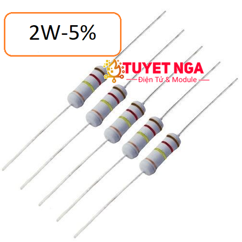 Điện Trở 4.7 Ohm 2W 5%