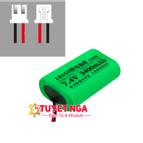 Pin 18650 2S 3400mAh 8.4V