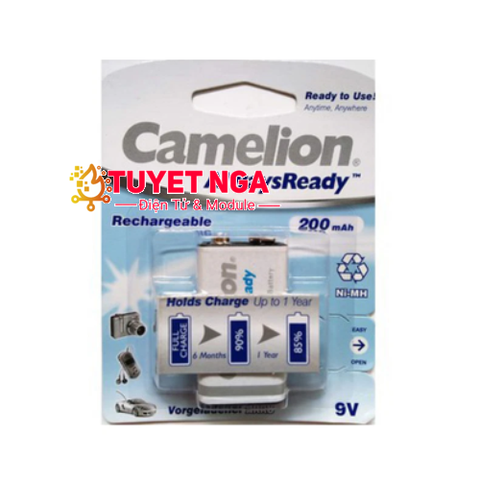 Pin Sạc 9V Camelion 200mAh